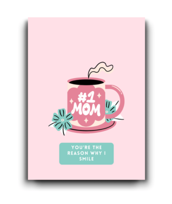 Number 1 Mom Coffee Mug – Heartfelt Gift for Mom