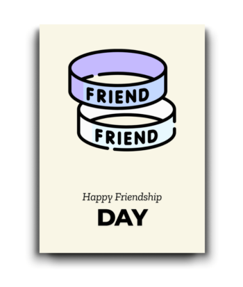Happy Friendship Day – Friendship Band Card