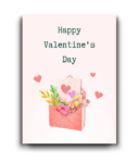 Happy Valentine’s Day – Floral Envelope Love Card