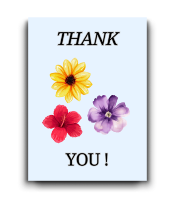 Elegant Gratitude Thank You Card