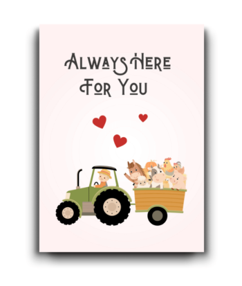 Always There for You Support Card