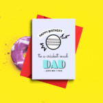 Cricket-Themed Birthday Card for Dad