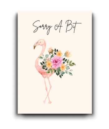 A Little Sorry Apology Card