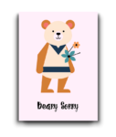 Beary Sorry Apology Card