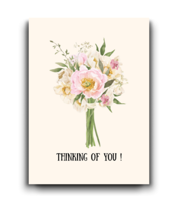 Thinking of You Floral Card