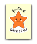 You're a Superstar – Celebratory Congratulations Card