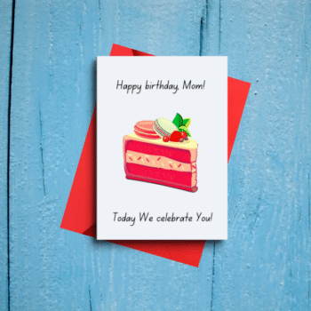 We Celebrate You with a Beautiful Cake