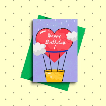 Fire Balloon Romantic and Joyful