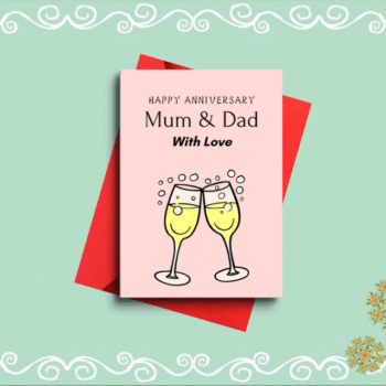 Happy Anniversary Mom and Dad – Cheers