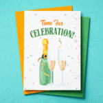 Time For Celebration Greeting Card