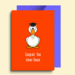 Congratz You Clever Goose Greeting Card