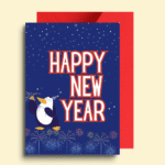 Festive Celebration Greeting Card