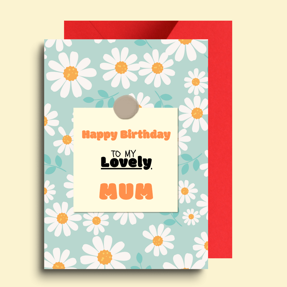 10 So Grateful You're My Mom Greeting Card - Image 1