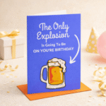 Funny Explosion-Themed Birthday Card - Image 2