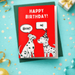 Funny Dog Conversation Birthday Card