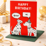 Funny Dog Conversation Birthday Card - Image 2