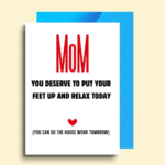 For a Wonderful Mother Greeting Card