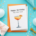 Birthday Card for Adults – Hilarious Age Joke