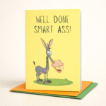 Well Done Smart Ass Funny Card - Image 2