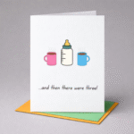 New Family of Three Baby Card - Image 2