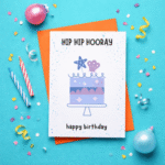 Happy Birthday Hooray Greeting Card