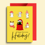 Happy Holidays From Our Family Card