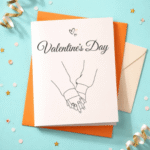 Valentine’s Day Couple Holding Hands Card