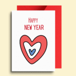 Motivational New Year Greeting Card