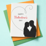 Happy Valentine’s Day Romantic Couple Card