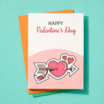 Happy Valentine’s Day Bow and Arrow Card