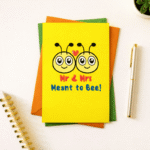 Mr & Mrs Ment to Be Greeting Card