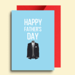 Happy Father's Day, Hero Greeting Card