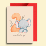 2 Months Pregnant Milestone Card