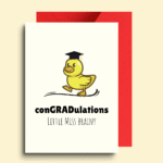Congratulations Little Miss Brainy Greeting Card