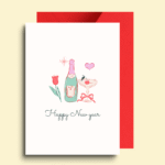 New Chapter New Year Greeting Card