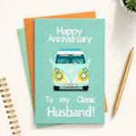 To My Classic Husband – Happy Anniversary Greeting Card