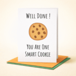 Well Done Smart Cookie Congrats Card - Image 2