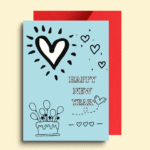 With Love for the Coming Year Card