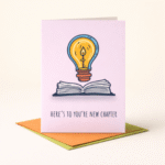 For Your New Chapter Greeting Card - Image 2