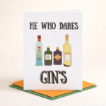 He Who Dares Gins Fun Card - Image 2