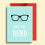 Nice One Nerd Fun Card
