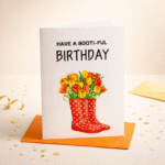 Have a Booti-ful Birthday – Cute Fun Greeting Card - Image 2