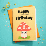 I Love You So Mush – Cute Happy Birthday Greeting Card