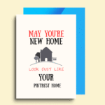 Pinterest-Style New Home Greeting Card