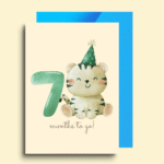 7 Months Pregnant Milestone Card