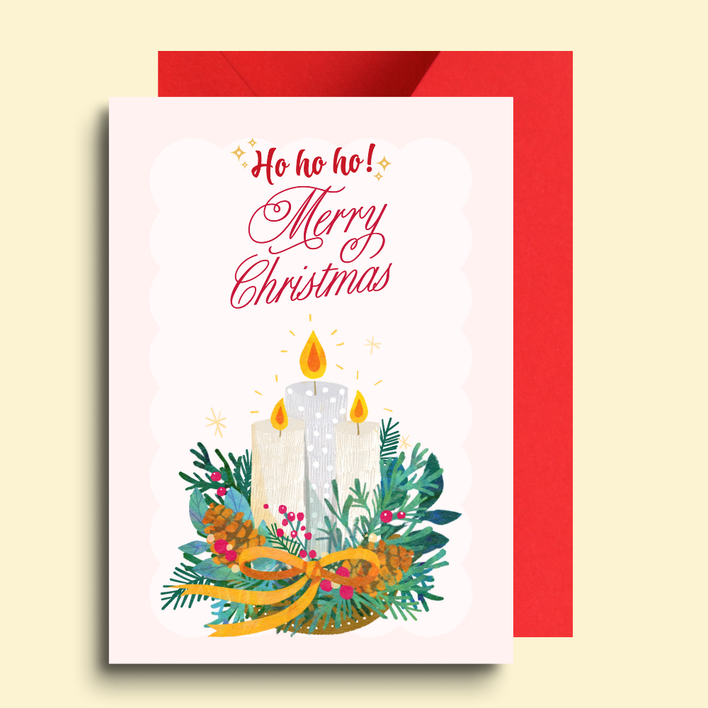 9 May Your Christmas Be Cozy Bright Card - Image 1
