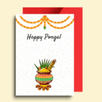 Let the Festivities Begin! Happy Pongal Greeting Card