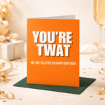 Funny Family Twat Birthday Card - Image 2
