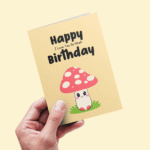 I Love You So Mush – Cute Happy Birthday Greeting Card - Image 3