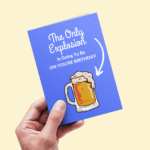 Funny Explosion-Themed Birthday Card - Image 3